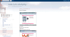 Desktop Screenshot of gers-n-shops.blogspot.com