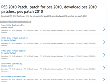 Tablet Screenshot of pes-2010-patch.blogspot.com