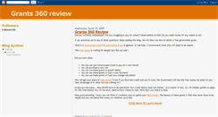 Desktop Screenshot of grantreviewsonline.blogspot.com