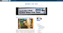 Desktop Screenshot of bundyontap.blogspot.com