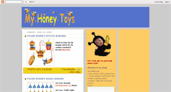 Desktop Screenshot of myhoneytoys.blogspot.com