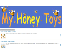 Tablet Screenshot of myhoneytoys.blogspot.com