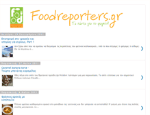 Tablet Screenshot of foodreporters.blogspot.com