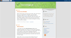 Desktop Screenshot of boersen-blogger.blogspot.com