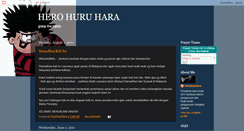 Desktop Screenshot of herohuruhara.blogspot.com