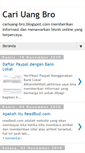 Mobile Screenshot of cariuang-bro.blogspot.com