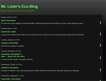 Tablet Screenshot of mrlistersecoblog.blogspot.com