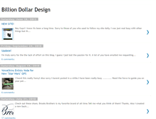 Tablet Screenshot of billiondollardesign.blogspot.com