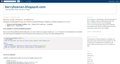 Desktop Screenshot of barrykeenan.blogspot.com