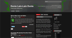 Desktop Screenshot of dunialain-laindunia.blogspot.com