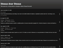 Tablet Screenshot of doarsteaua.blogspot.com
