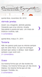 Mobile Screenshot of pensamentosimperfeitos.blogspot.com
