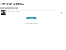 Tablet Screenshot of ermitasantabrigida.blogspot.com