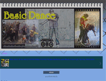 Tablet Screenshot of basicdance.blogspot.com