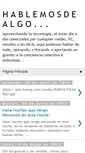Mobile Screenshot of hablemosyopinemos.blogspot.com