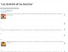 Tablet Screenshot of delirecetas-magicas.blogspot.com