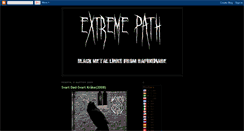 Desktop Screenshot of extremeblackdeathcore.blogspot.com