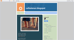 Desktop Screenshot of cafeatenas.blogspot.com