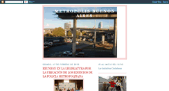 Desktop Screenshot of metropolisbuenosaires.blogspot.com