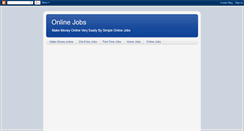 Desktop Screenshot of easy-onlinejobs.blogspot.com