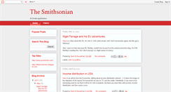 Desktop Screenshot of dbssmithsonian.blogspot.com