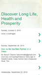 Mobile Screenshot of divinehealthandvitality.blogspot.com