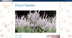 Desktop Screenshot of dinysgarden.blogspot.com