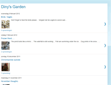 Tablet Screenshot of dinysgarden.blogspot.com