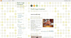 Desktop Screenshot of lego-creations.blogspot.com