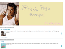 Tablet Screenshot of bradpittsarmpit.blogspot.com