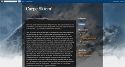 Desktop Screenshot of carpeskiemupdate.blogspot.com
