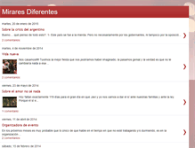 Tablet Screenshot of miraresdiferentes.blogspot.com