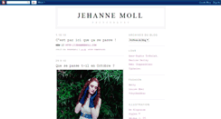 Desktop Screenshot of jehannemoll.blogspot.com