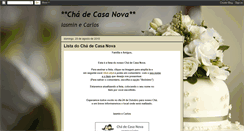 Desktop Screenshot of iasminecarlos.blogspot.com