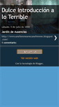 Mobile Screenshot of dulceintroduccionaloterrible.blogspot.com