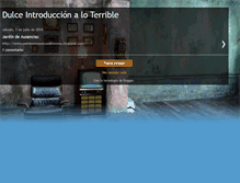 Tablet Screenshot of dulceintroduccionaloterrible.blogspot.com