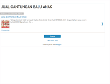 Tablet Screenshot of gantunganbajuanak.blogspot.com