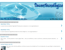 Tablet Screenshot of docentecnologico.blogspot.com