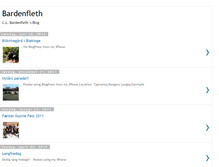 Tablet Screenshot of bardenfleth.blogspot.com