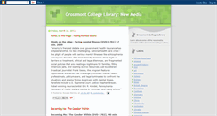 Desktop Screenshot of grossmontmedia.blogspot.com