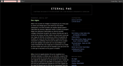 Desktop Screenshot of eternalpms.blogspot.com