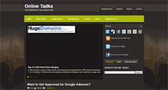 Desktop Screenshot of onlinetadka.blogspot.com