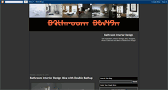 Desktop Screenshot of bathroominteriordesigns.blogspot.com