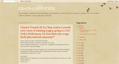 Desktop Screenshot of ca-ca-california.blogspot.com