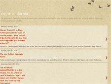 Tablet Screenshot of ca-ca-california.blogspot.com