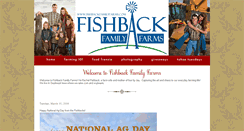 Desktop Screenshot of fishbackfamilyfarms.blogspot.com