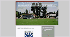 Desktop Screenshot of clubsportiv-unirea.blogspot.com