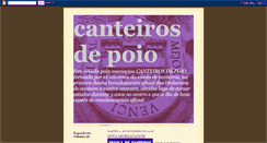 Desktop Screenshot of escoladecanteiros.blogspot.com