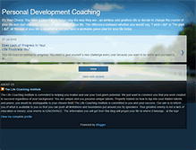 Tablet Screenshot of lifecoachingclinic.blogspot.com