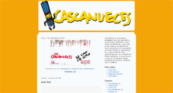 Desktop Screenshot of loscascanueces.blogspot.com